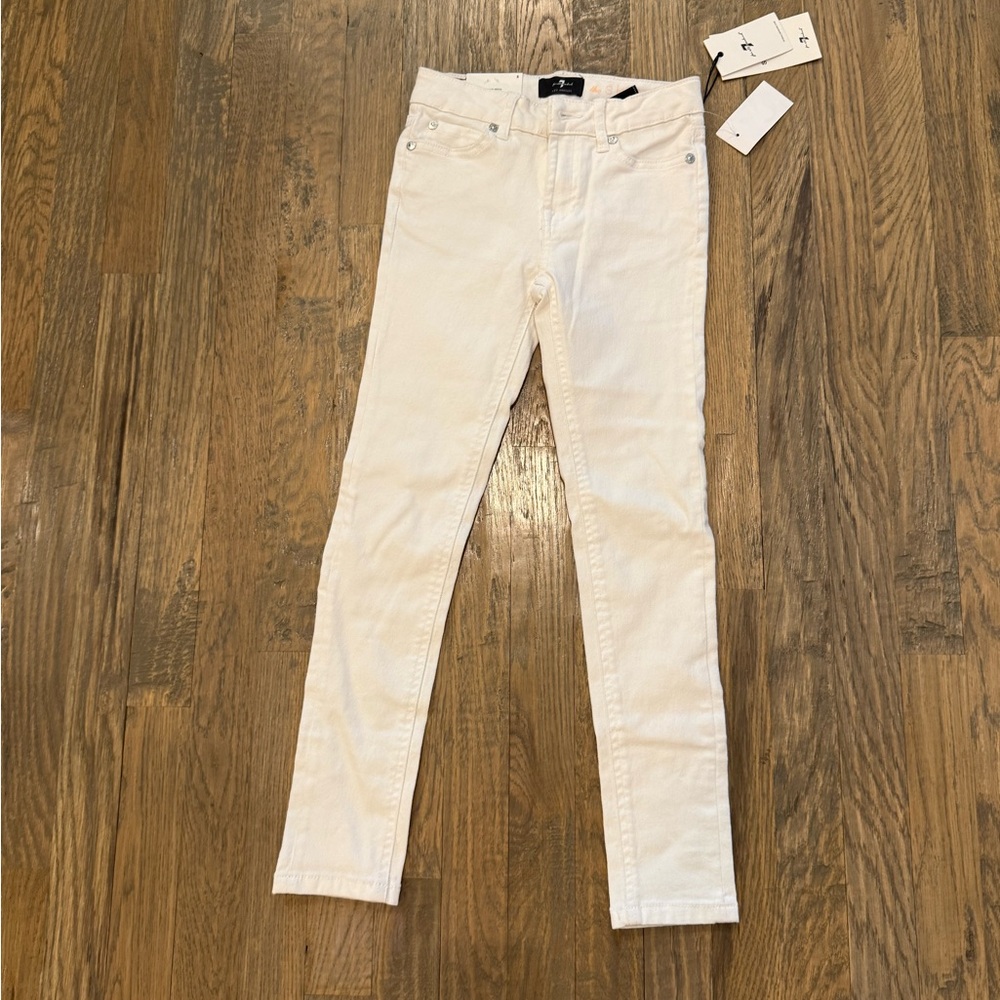 Girls NWT 7 For All Mankind Jeans Size 8